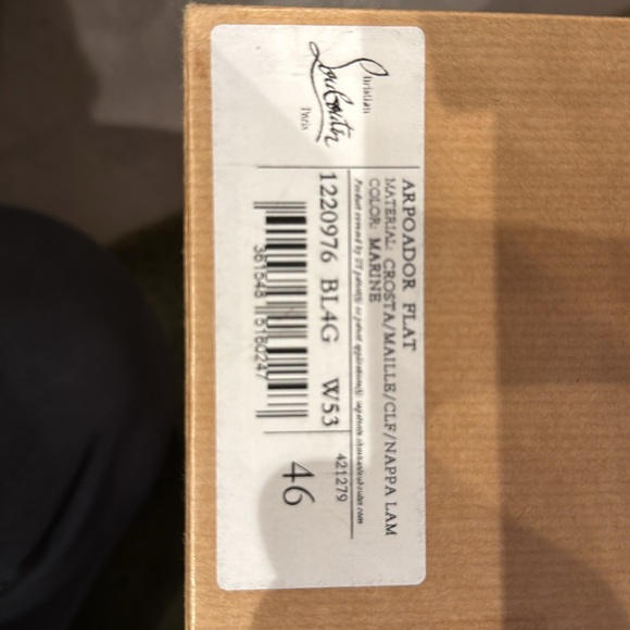 Christian Louboutin Arpoador Flat! - Picture 9 of 9